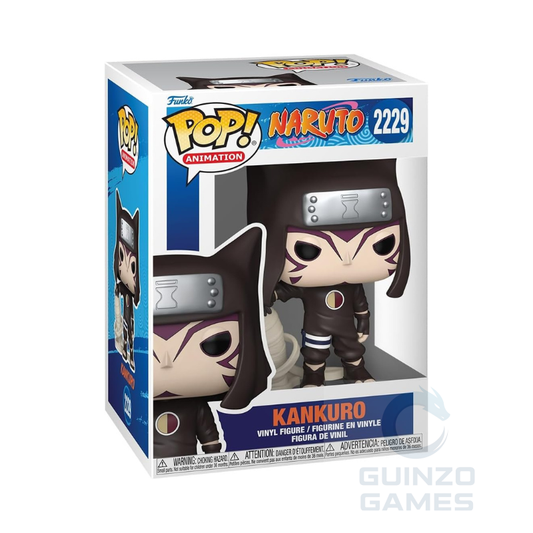 Scatola da collezione con figura vinile Kankuro, maschera e mantello nero