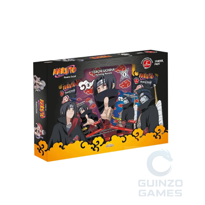 Scatola regalo Naruto Mythos Special Pack Itachi vs Kisame, confezione illustrata