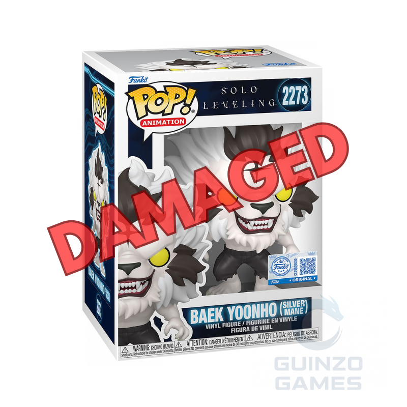 Scatola Funko POP Animation di figurina Baek Yoonho (Silver Mane) 2273