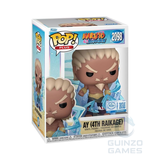 Figura Funko POP Naruto AY 4th Raikage in scatola, vinile, esclusiva 2098