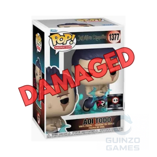Figura Funko POP in scatola con personaggio Aoi Todo e accessori azzurri