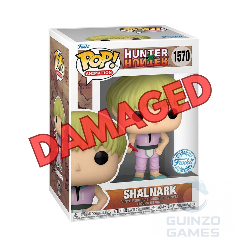 Figura Funko Pop in vinile, personaggio Shalnark, in scatola, capelli verdi