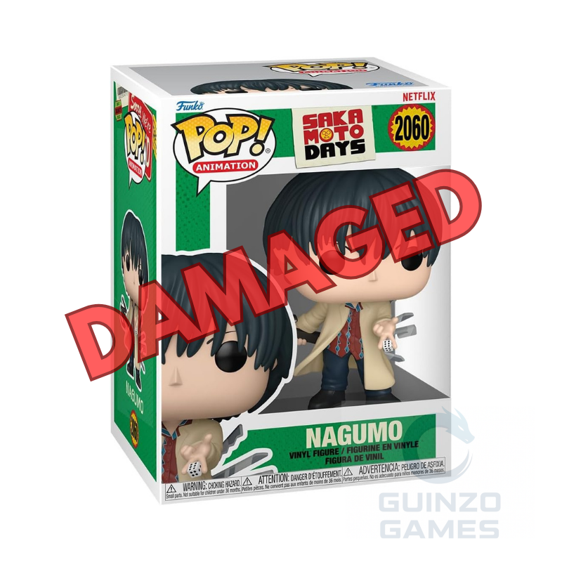 Figura Funko Pop in confezione con personaggio Nagumo 2060, capelli neri, outfit scuro
