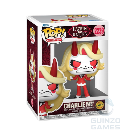 Figura Funko Pop in scatola di Charlie Morningstar con corna rosse e capelli biondi