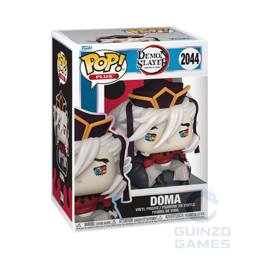 Figurina Funko Pop in vinile Doma 2044, cappuccio bianco, abiti rossi