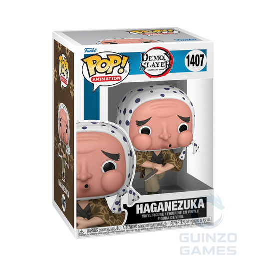 Figura Funko POP in vinile di Haganezuka, in confezione da collezione bianca.