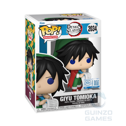 Figura Funko Pop Giyu Tomioka in scatola regalo, 2034