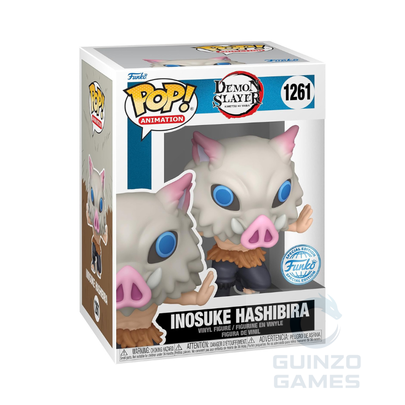 Figura Funko POP in vinile: personaggio bianco con occhi azzurri e naso rosa