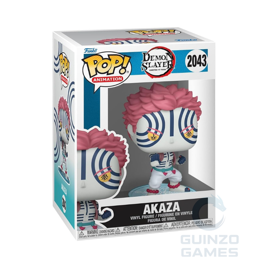 Scatola Funko POP Animation Demon Slayer con figura in vinile Akaza 2043