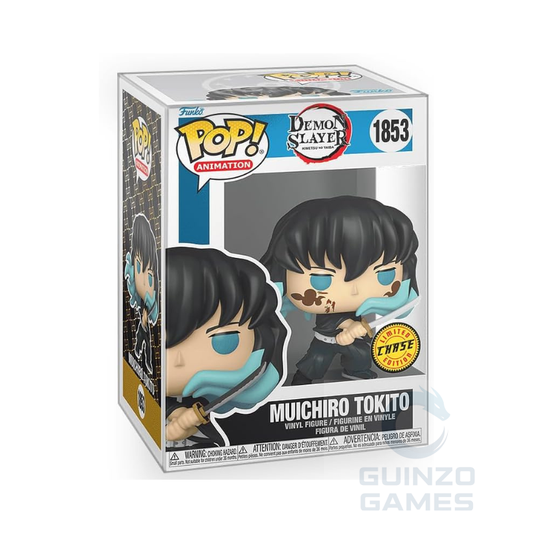 Figura vinilica FUNKO POP Demon Slayer Muichiro Tokito 1853 Chase in scatola