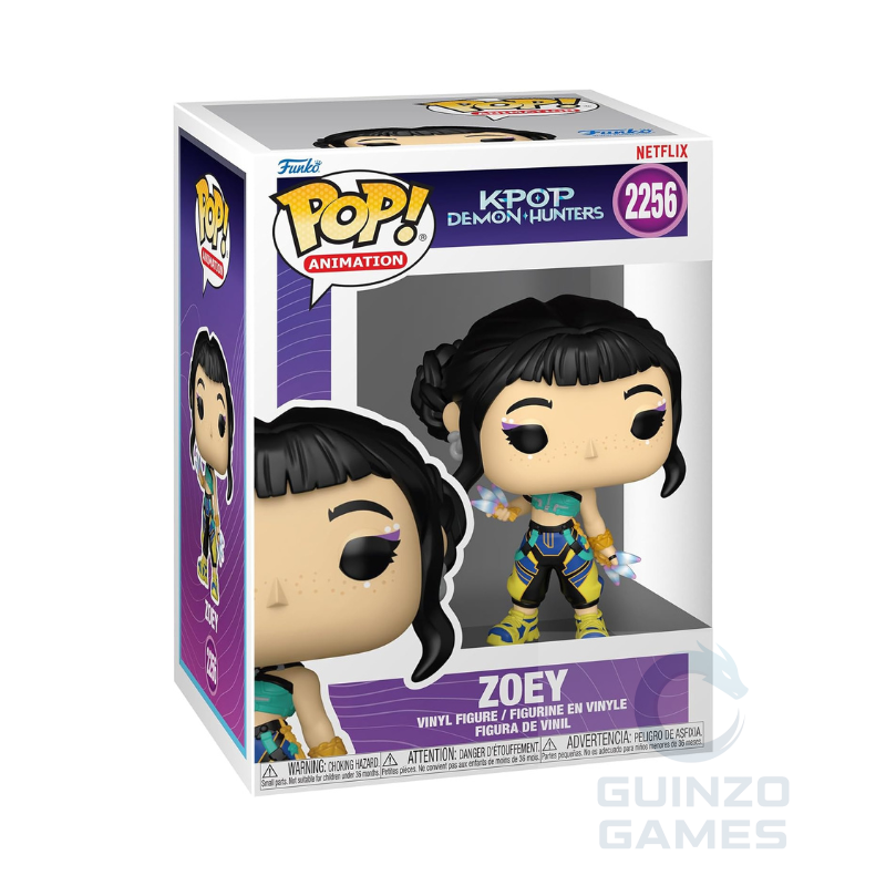 Statua da collezione Funko POP in vinile ZoeY, scatola con figura KPOP Demon Hunters