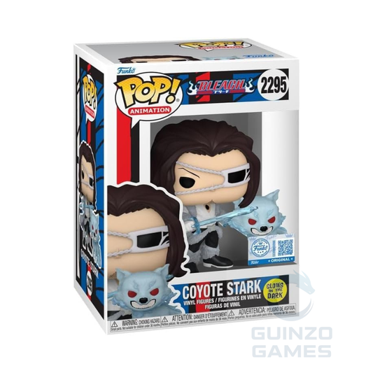 Action figure Funko POP in scatola con mantello grigio e gatto azzurro