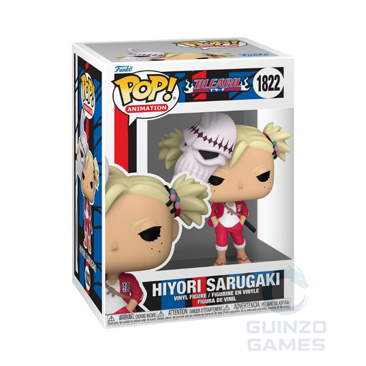 Figura Funko Pop animazione Bleach Hiyori Sarugaki 1822, scatola con personaggio