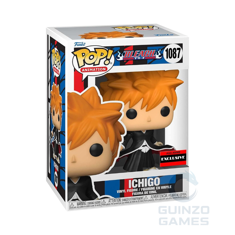 Personaggio Funko Pop Bleach Ichigo 1087, esclusiva AAA, action figure in vinile