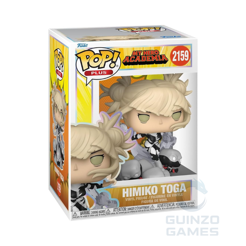Action figure Funko Pop Plus Himiko Toga in scatola, vista frontale 2159