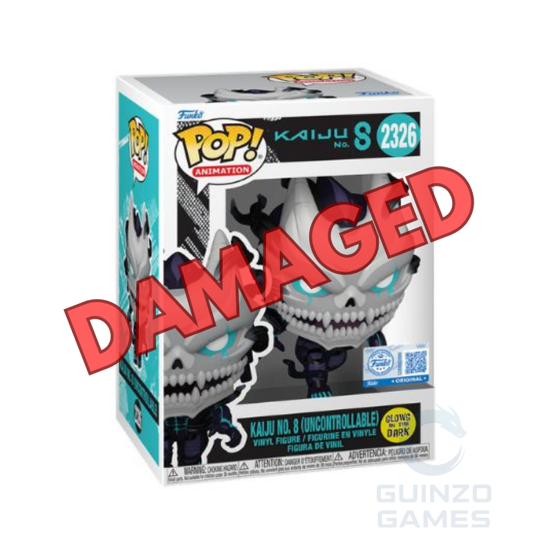 Scatola Funko Pop! Animation Kaiju n.8 incontrollabile con figura in vinile GITD