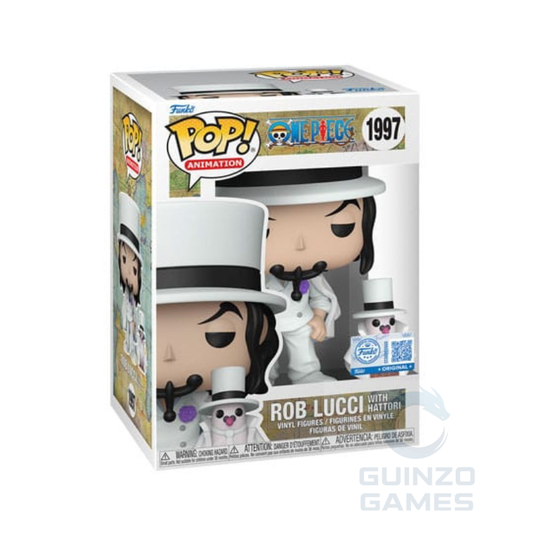 Figura Funko POP in vinile in scatola, Rob Lucci con accessori Hattori 1997