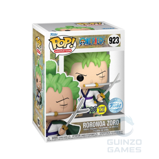 Figura in vinile Funko POP! animazione One Piece Zoro in scatola, con spada