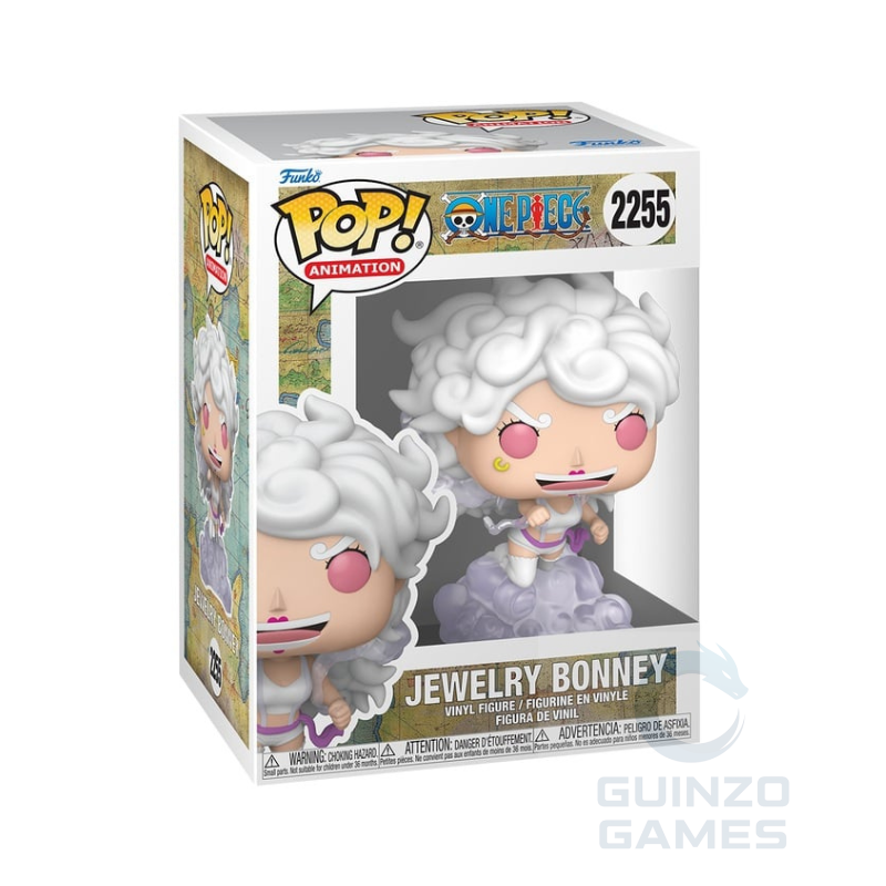 Scatola Funko Pop! One Piece 2255 con figure Jewelry Bonney capelli bianchi
