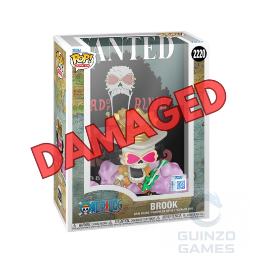Box Funko Pop! Brook One Piece Wanted 2220, esclusiva, con accessori