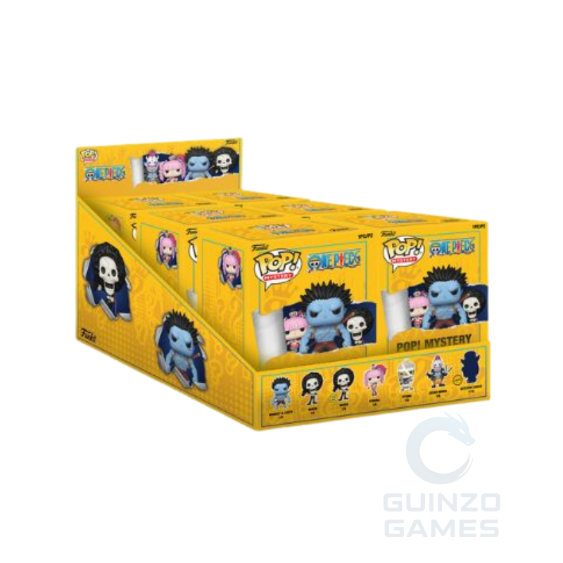 Scatola gialla Funko POP Mystery Box da 6 pezzi con personaggi One Piece