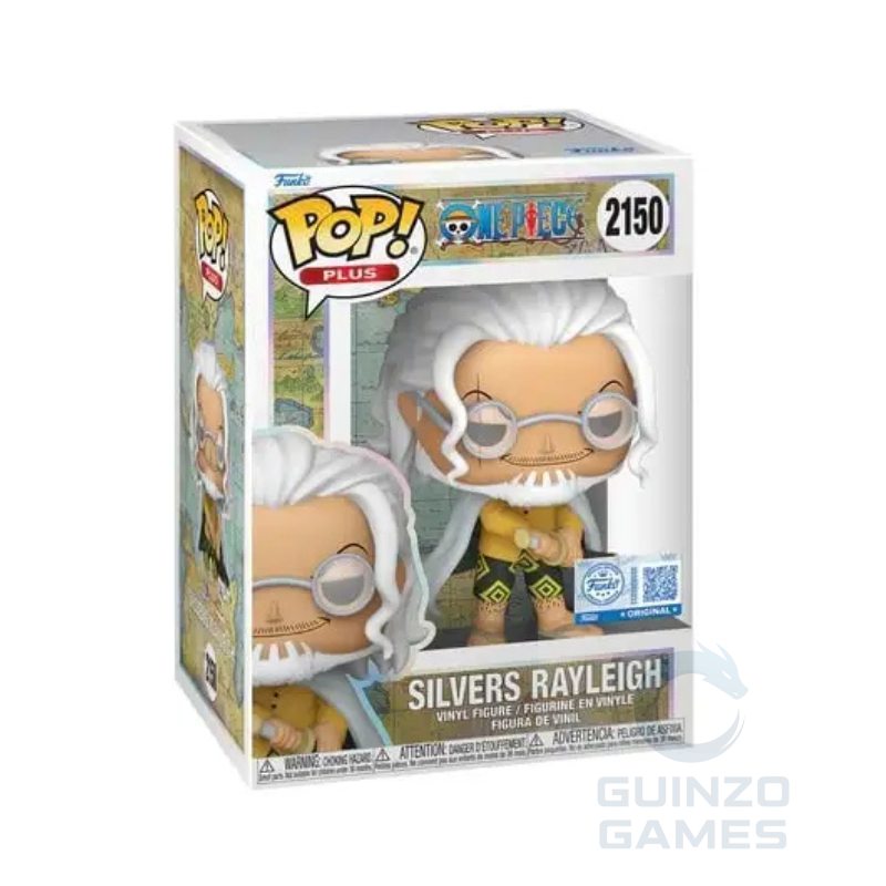 Funko POP Plus figura in vinile Silvers Rayleigh nella confezione, outfit verde