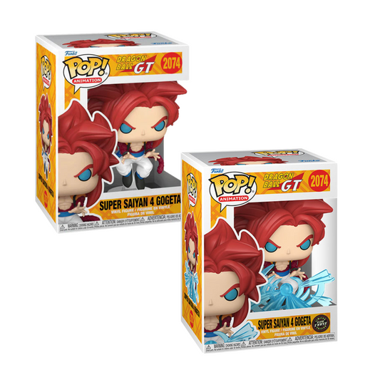 FUNKO ANIMATION: DRAGON BALL GT - SUPER SIYAN GOGETA 2074 BUNDLE CHASE