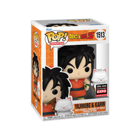 FUNKO POP ANIMATION : DRAGON BALL Z - YAJIROBE & KARIN 1513 C2E2 2024 SHARED