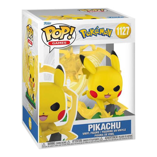FUNKO POP GAMES : POKEMON - PIKACHU 1127 PREMIUM