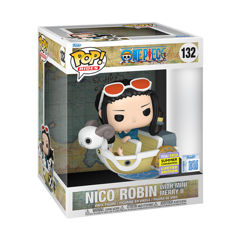 FUNKO POP ANIMATION : ONE PIECE - NICO ROBIN 132 SDCC 2025 SHARED