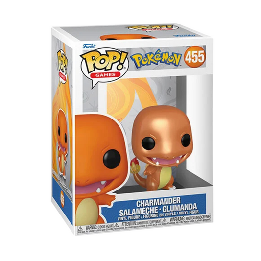 FUNKO GAMES: POKEMON - CHARMANDER METALLIC 455