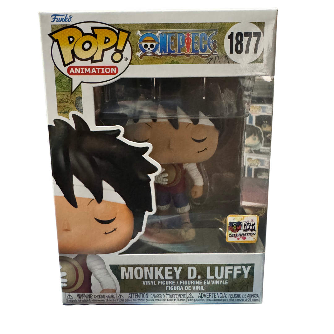 FUNKO ANIMATION: ONE PIECE - MONKEY D. LUFFY 1877 (MARINEFORD MEMORIAL) TOYCON