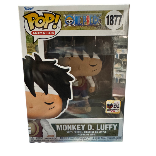 FUNKO ANIMATION: ONE PIECE - MONKEY D. LUFFY 1877 (MARINEFORD MEMORIAL) TOYCON