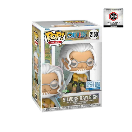FUNKO ANIMATION: ONE PIECE - SILVER RAYLEIGH 2150 (CHALICE COLLECTIBLES PRE-RELEASE)