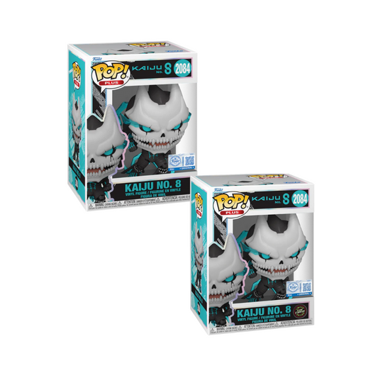 FUNKO ANIMATION: KAIJU N.8 - KAIJU N.8 PLUS 2084 BUNDLE GLOW CHASE