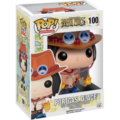 FUNKO POP ANIMATION : ONE PIECE - PORTGAS D. ACE 100