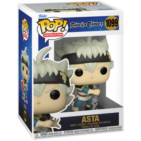 FUNKO POP ANIMATION : BLACK CLOVER - ASTA 1099