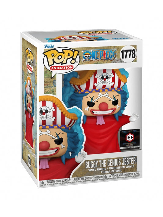 FUNKO ANIMATION: ONE PIECE - BUGGY THE GENIUS JESTER (CHALICE COLLECTIBLES EXCLUSIVE)
