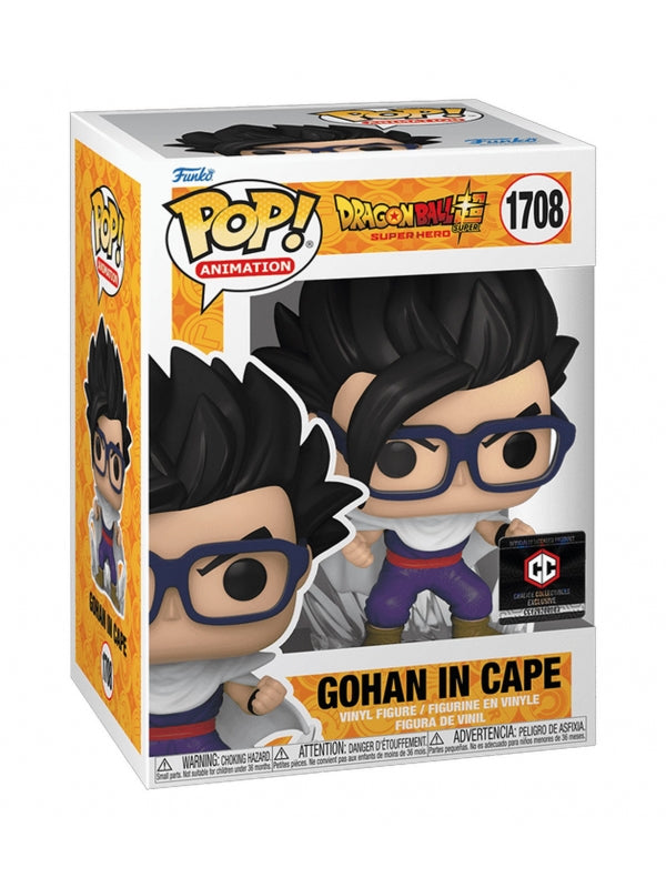 FUNKO ANIMATION: DRAGON BALL SUPER - GOHAN IN CAPE 1708 (CHALICE COLLECTIBLES EXCLUSIVE)