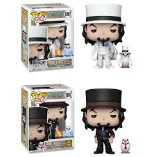 FUNKO POP ANIMATION : ONE PIECE - ROB LUCCI WITH HATTORI 1997 TOY TEMPLE PRE-RELEASE EXCLUSIVE BUNDLE CHASE