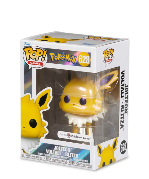 FUNKO POP GAMES : POKEMON - JOLTEON 628 POKEMON CENTER EXCLUSIVE