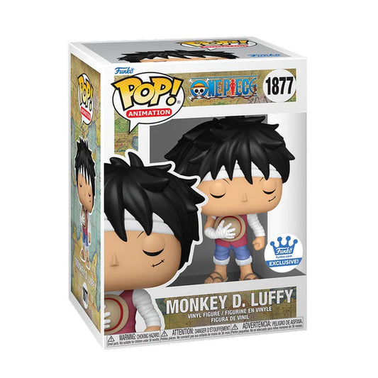 FUNKO ANIMATION: ONE PIECE - MONKEY D. LUFFY 1877 (MARINEFORD MEMORIAL) EXCLUSIVE