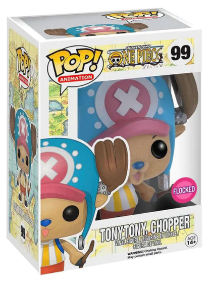 Funko Pop Animation 99 - Tony Tony Chopper - One Piece (Flocked)