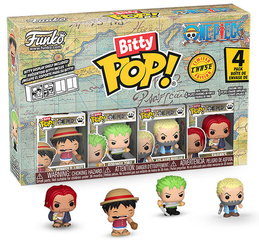 FUNKO BITTY: ONE PIECE - 4 PACK LUFFY