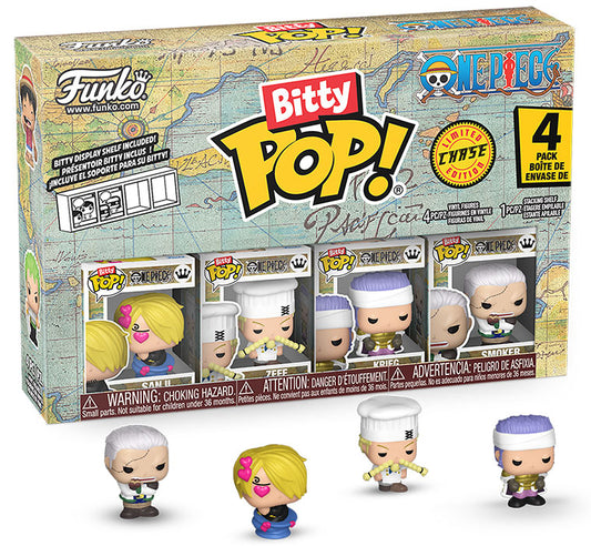 FUNKO BITTY: ONE PIECE - 4 PACK SANJI
