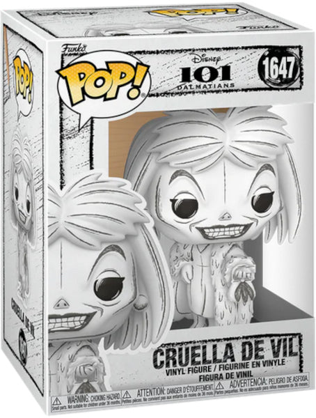 FUNKO POP: DISNEY - CRUDELIA DE MON 1647 (SKETCH)