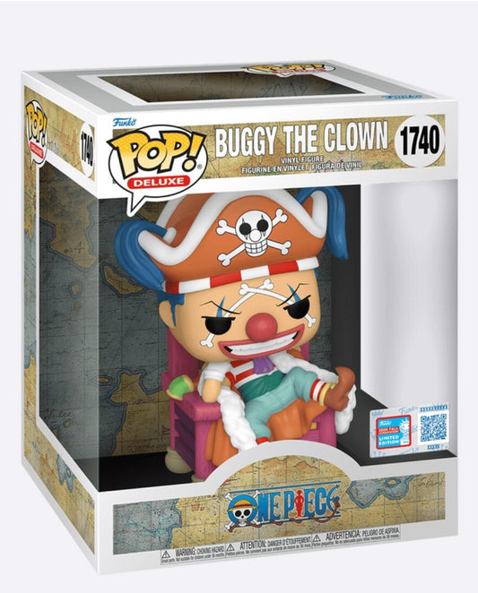 FUNKO POP ANIMATION : ONE PIECE - BUGGY THE CLOWN 1740 NYCC 2024 SHARED