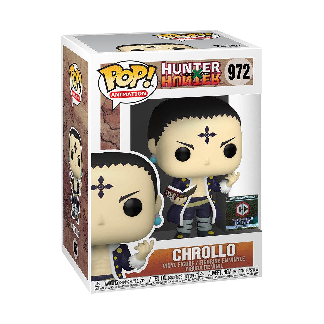 FUNKO POP ANIMATION : HUNTERXHUNTER - CHROLLO 972 CHALICE EXCLUSIVE