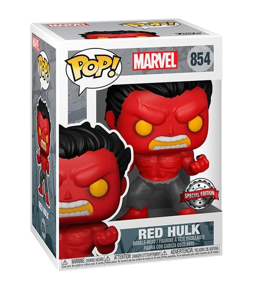 FUNKO POP : MARVEL - RED HULK 854 SPECIAL EDITION