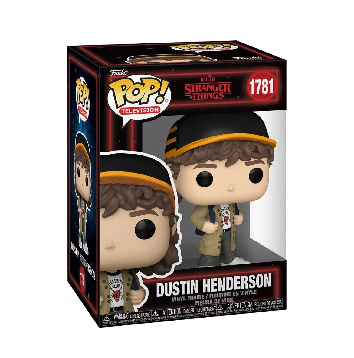 FUNKO POP TELEVISION : STRANGER THINGS - DUSTIN HENDERSON 1781